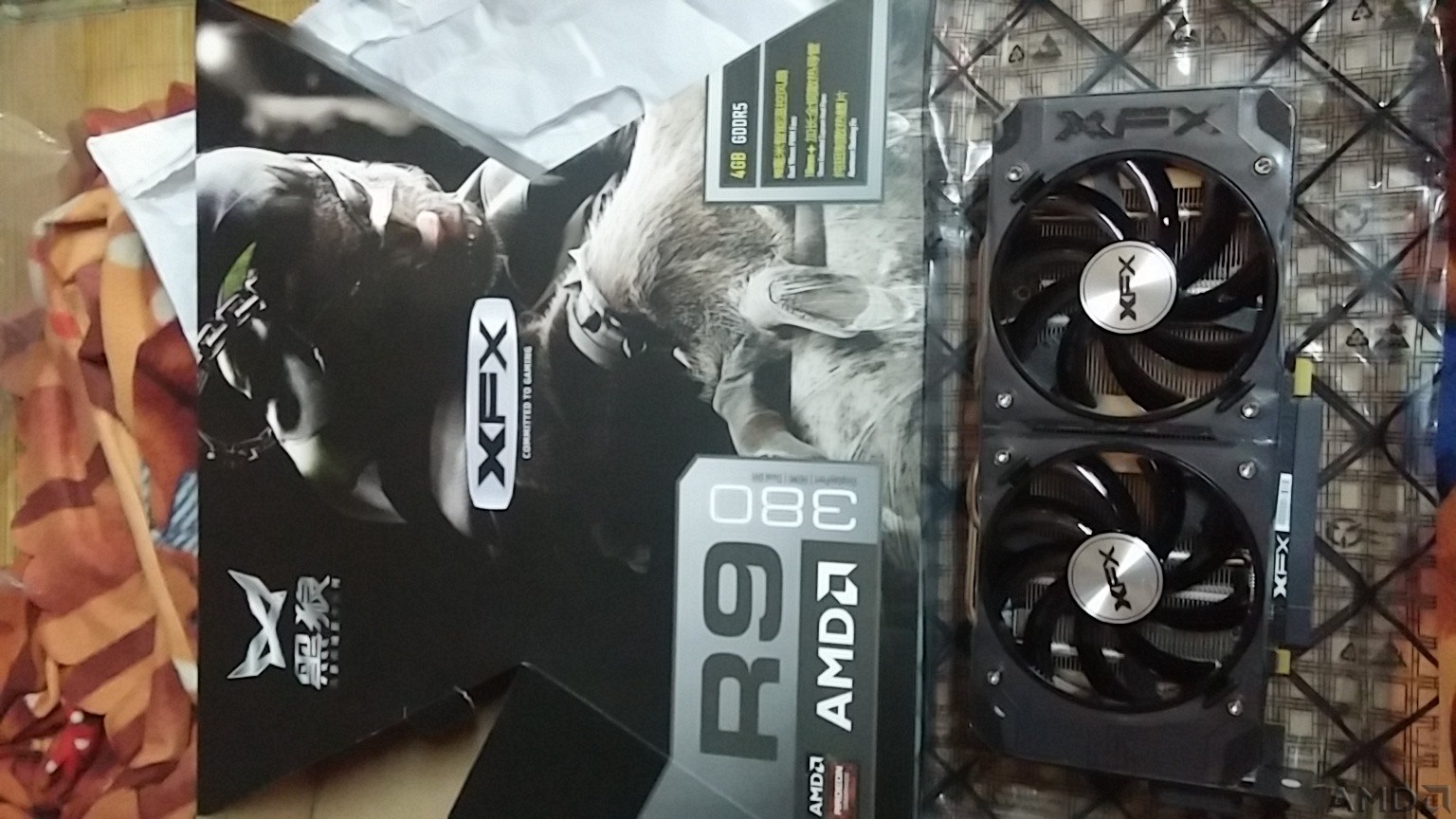 XFX 黑狼380 4G 超频小测