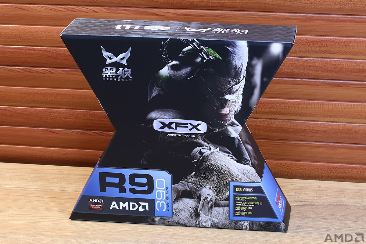 跟爆显存说拜拜，讯景（XFX）R9 390 黑狼显卡评测！