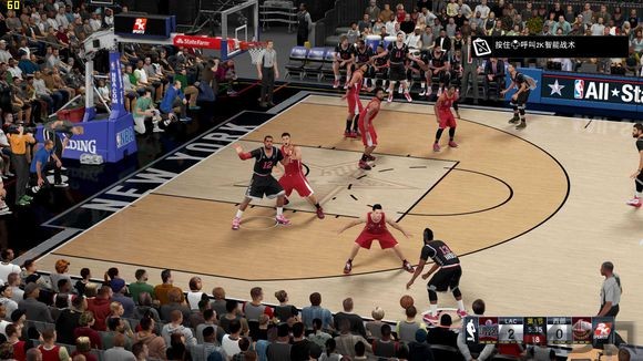 2k16，也是除了抗锯齿x4外，其他都最高，妥妥锁60帧无压力
