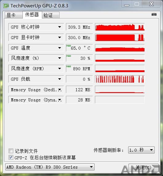 不知道游戏里帧数怎么显示  就玩了下羞辱  画质最高 感觉温度也不高 转速很低 这点感觉比280x牛逼很多  ... ...