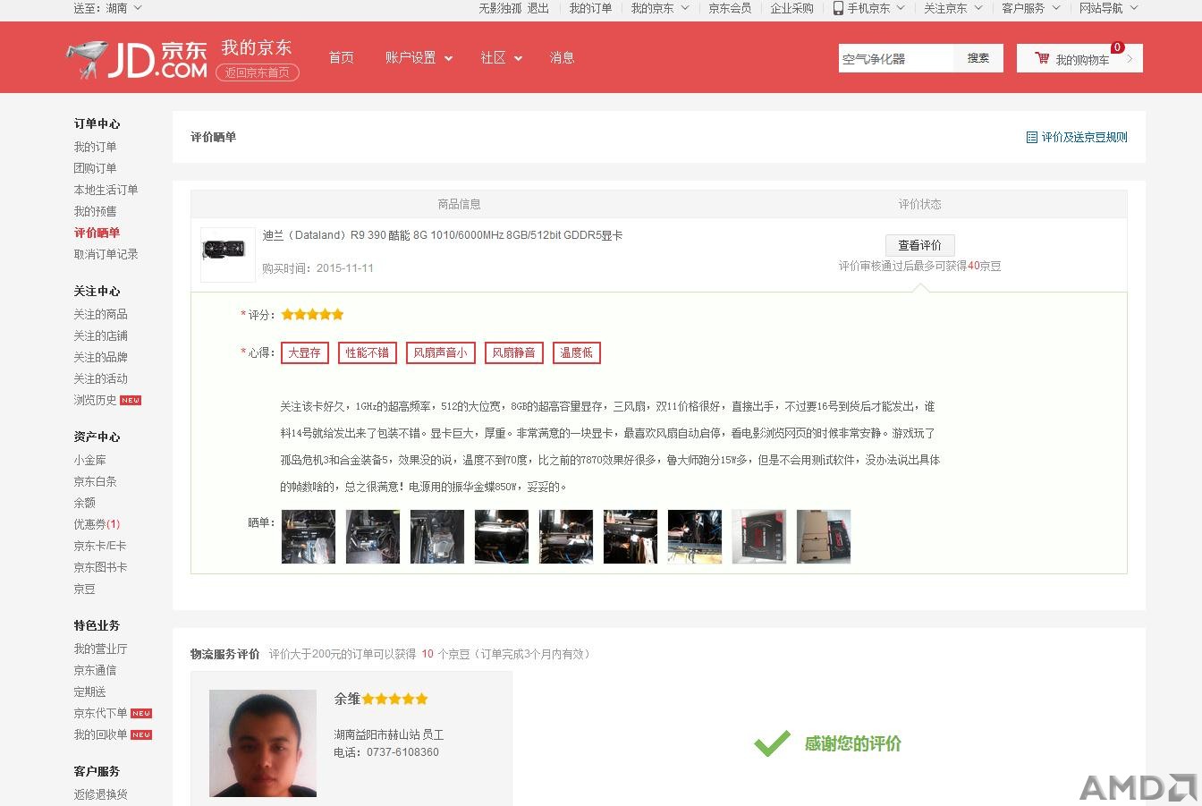 迪兰恒进R9 390