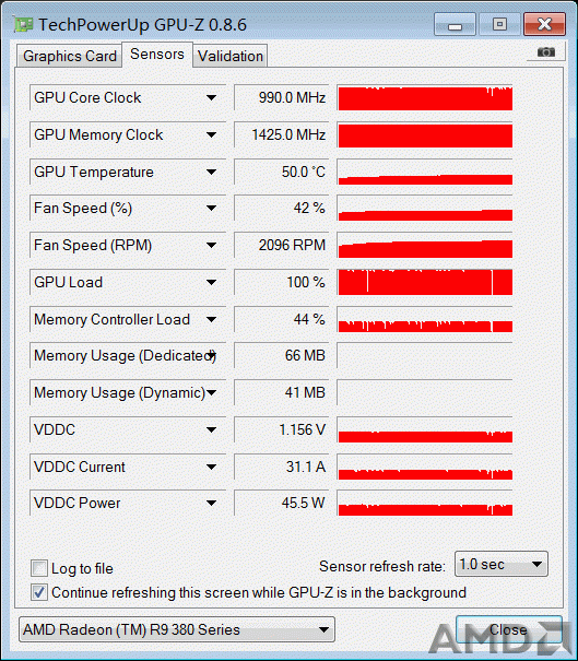 GPU-Z温度测试