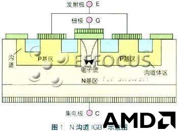 晶体管开关举例示意图