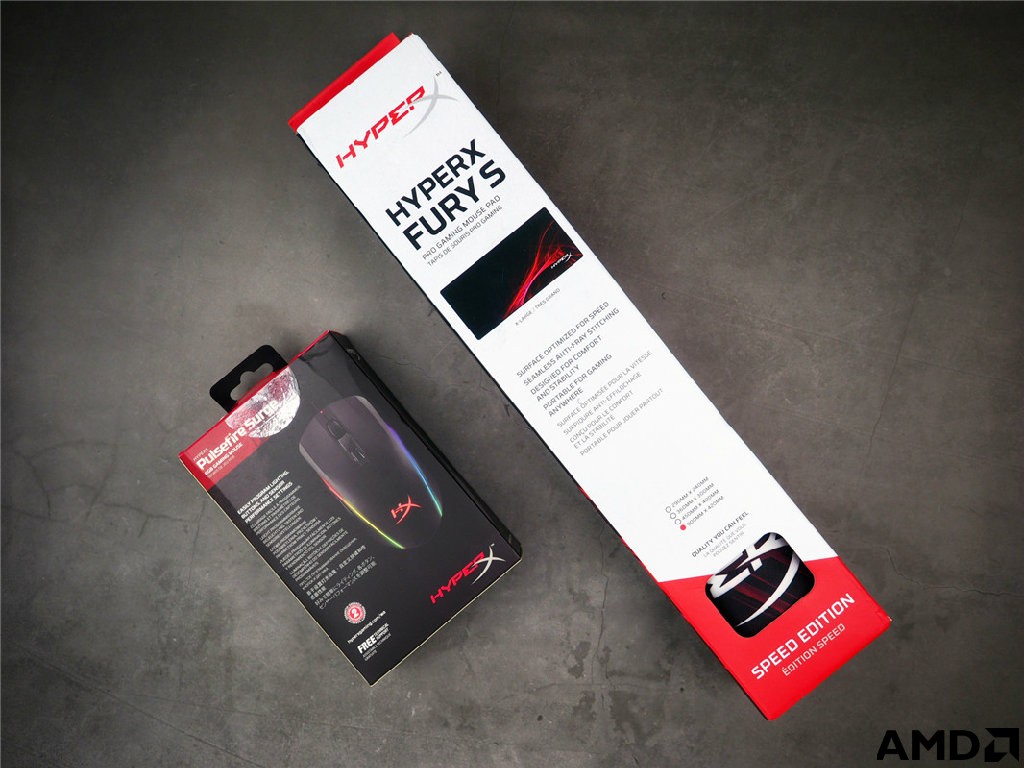 HyperX 巨浪RGB 鼠标 配复仇之焰 Fury S Speed评测