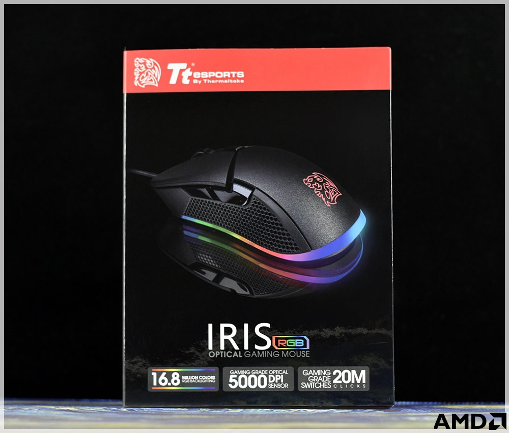 好基友福利 曜越电竞 神光RGB鼠标 Tt eSPORTS IRIS RGB 开箱体验